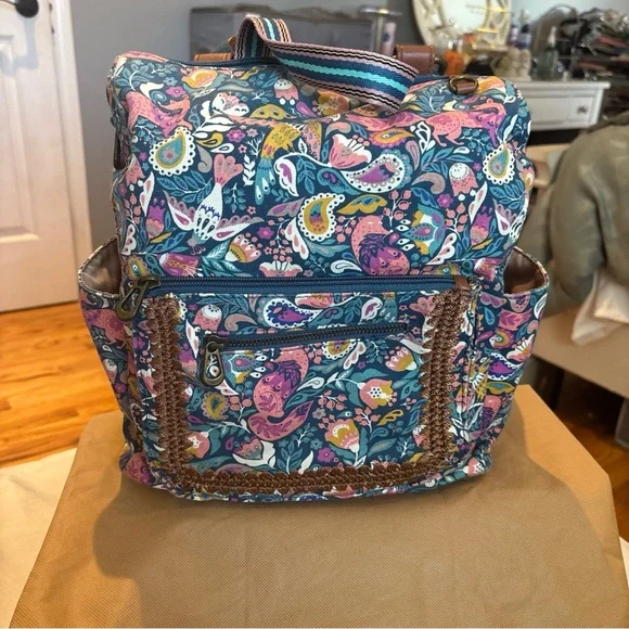 Sakroots Multicolor Paisley Backpack - Picture 2 of 16